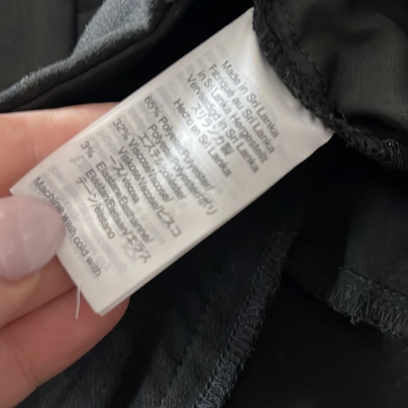 J. Crew Factory Ruby Pants Size 6 Black EUC - Picture 4 of 4